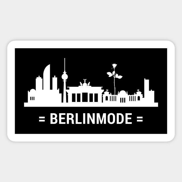 BERLINMODE II. Sticker by GermanStreetwear